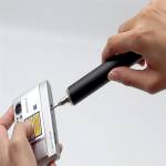 JAKEMY JM-Y04 25-in-1 Rechargeable Electric Screwdriver Set with Bits and Magnetic Measuring Mat