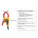 Fluke i400E 1~400A AC Current Digital Clamp Multimeter with Dual Banana Jacks