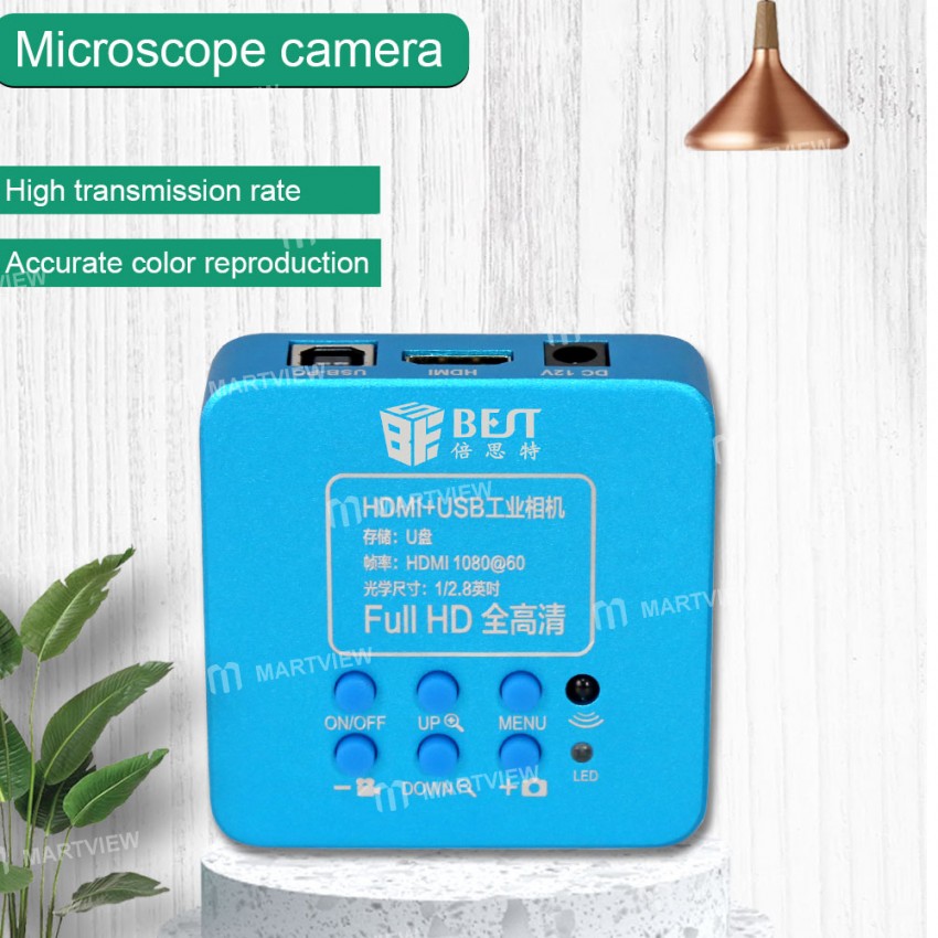 BEST HDMI1030UUC Full HD 2MP 2K HDMI Microscope Industrial Camera for Phone CPU PCB Repair