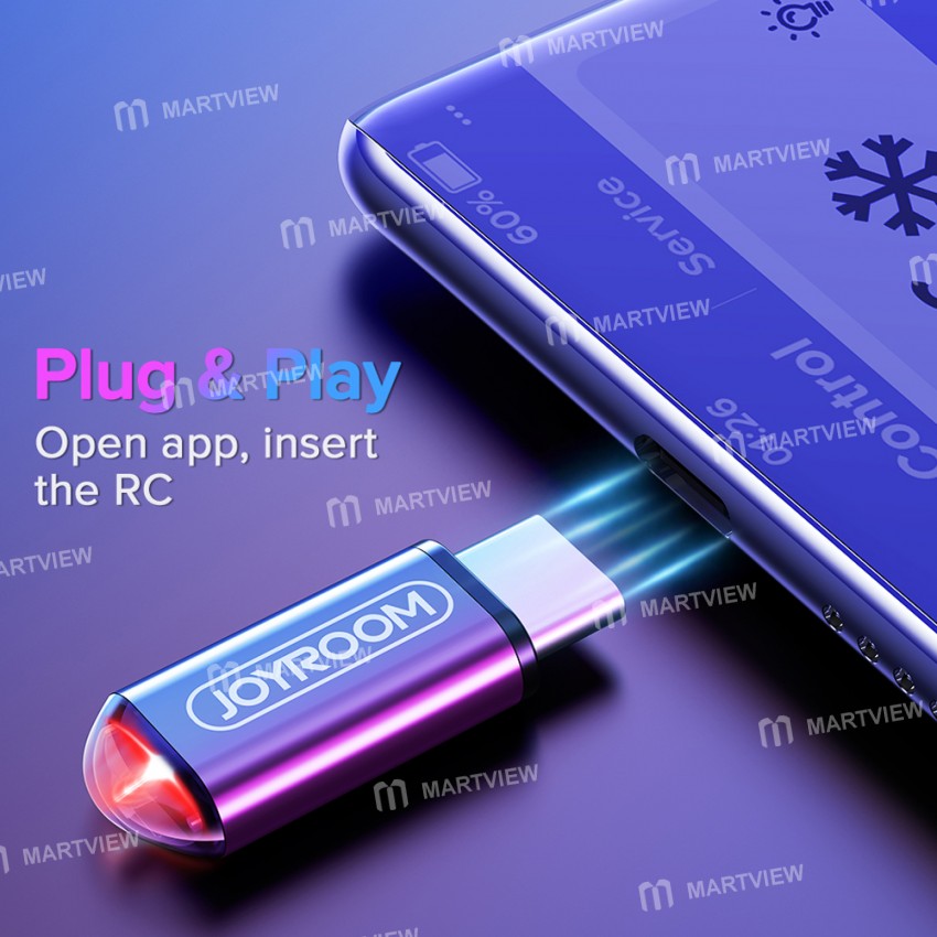 Joyroom JR-CY278 Mini Smartphone Infrared Transmitter Applicable to iPhone and Android Phones