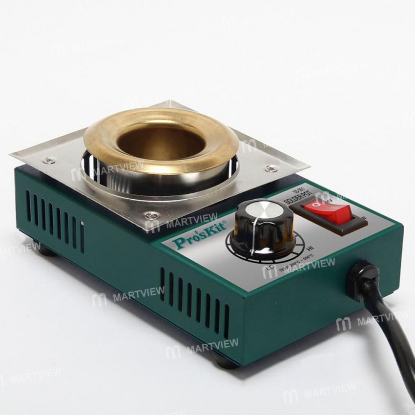 Pro'skit SS-551 150W Small Circular Adjustable Temperature Stainless Steel Melting Tin Furnace