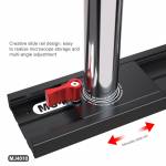 mijing mj4010-32mm-360-universal-metal-swing-arm-liftable-fixed-stand-with-slide-rails-4