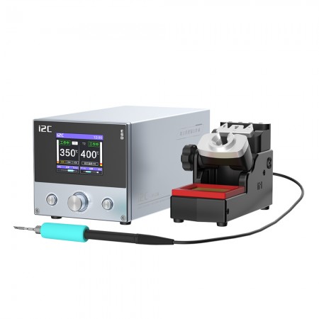 i2C 3SCN Intelligent Double Station Welding Station Compatible C210 / C115 Tips