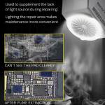 mechanic windflow-x-powerful-microscope-fume-smoking-instrument-with-light-for-welding-repair-5