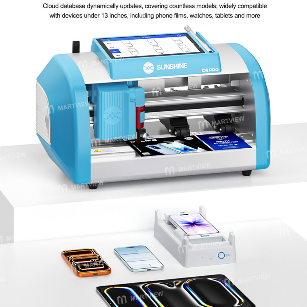 sunshine c4-pro-13-inch-intelligent-high-hardness-film-cutting-machine-for-7h-9h-ultra-hard-films-11