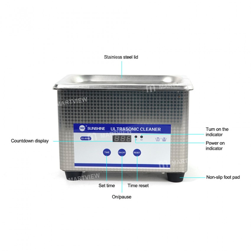 Sunshine S-6508T Capacity 0.8L Ultrasonic Cleaning Machine