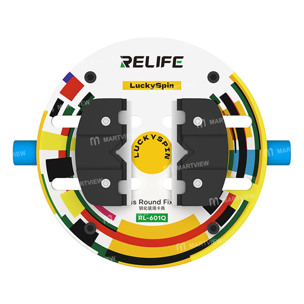 relife rl-601q-heat-insulating-ring-shaped-tempered-glass-motherboard-repair-fixture-1