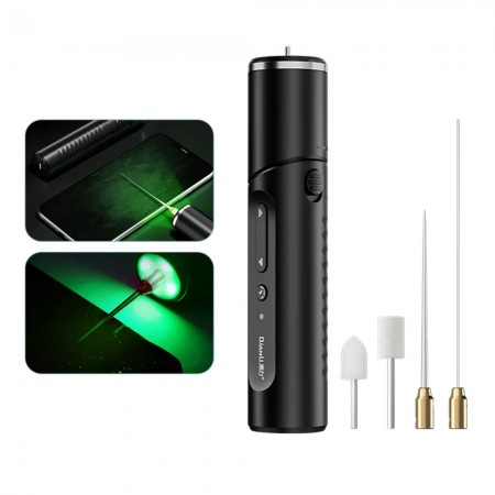 QianLi Adjustable Angle Electric Glue Removal Machine with LED Green Dust Light