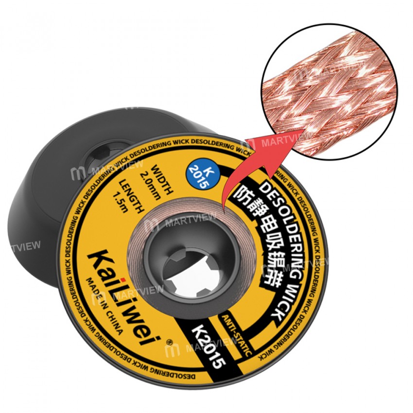kailiwei k2015-anti-static-desoldering-wick-for-pcb-bgs-smd-repair-3