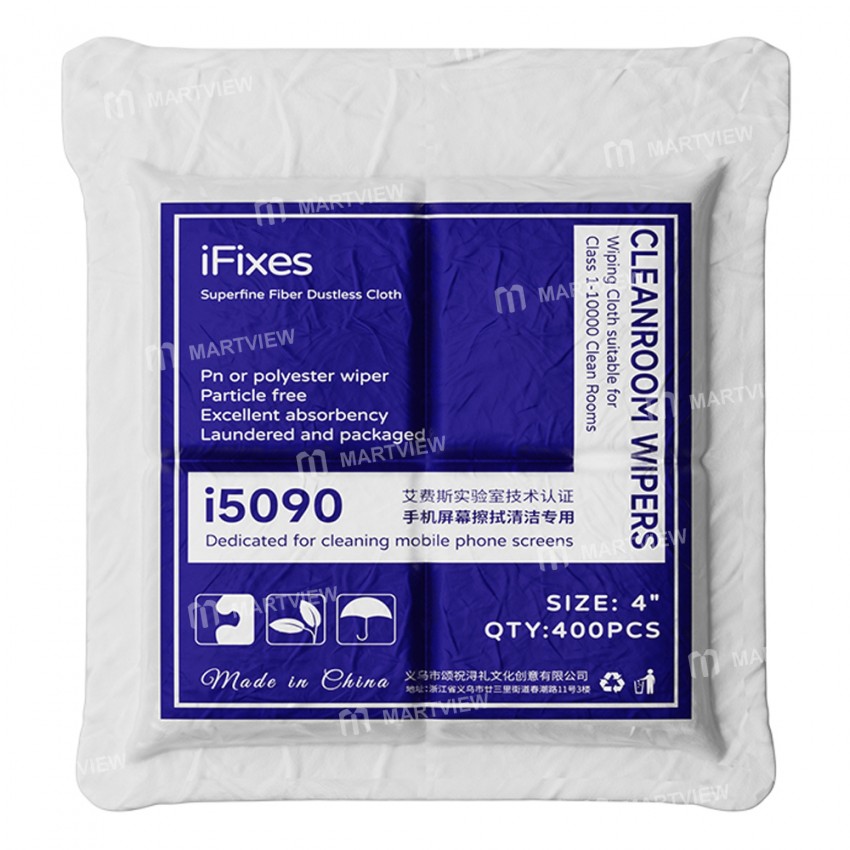 ifixes i5090-10x10cm-soft-dust-free-clean-cloth-for-mobile-phone-camera-pc-cleaning-1