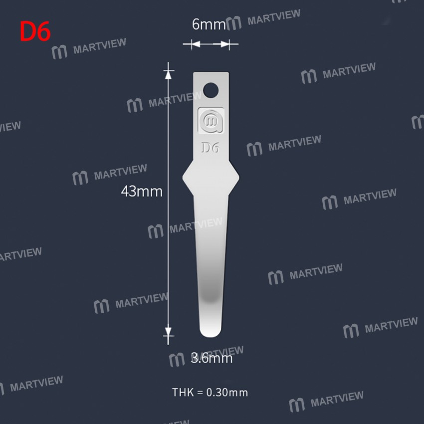 Amaoe D Series Non-slip Hand Grinding Scraping Glue Blades for Mobile Phone Motherboard