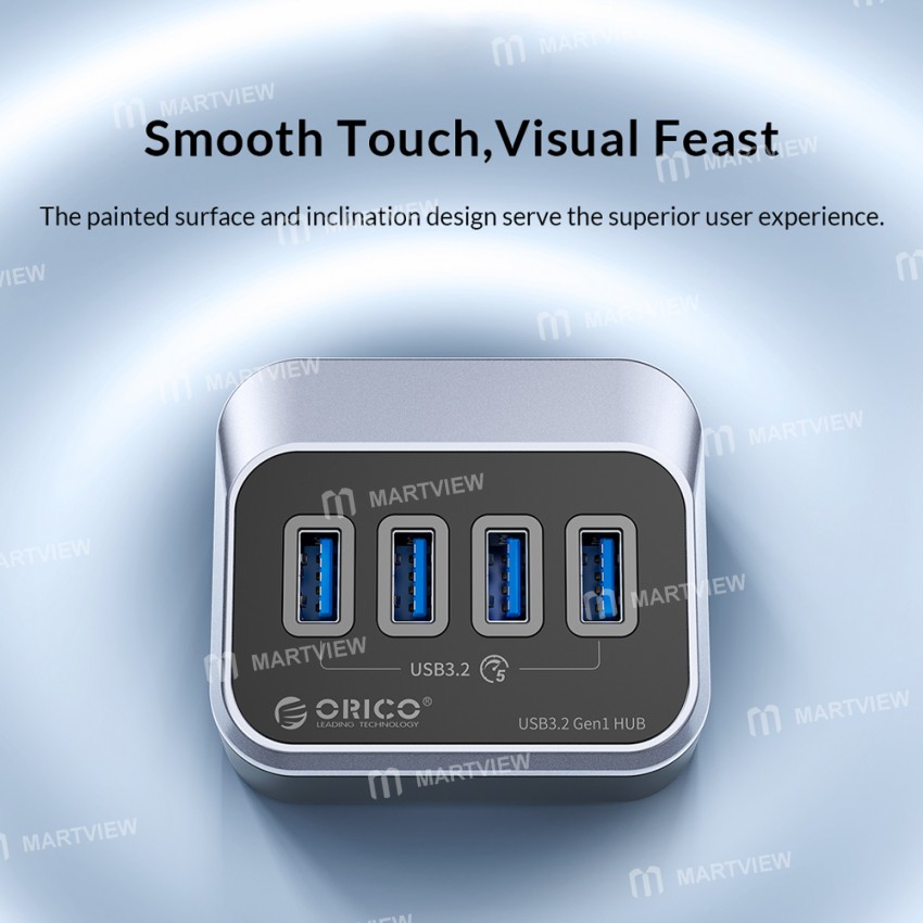 orico m3-series-usb32-gen2-5gbps-4-port-hub-with-card-reading-port-for-desktop-pc-laptop-5