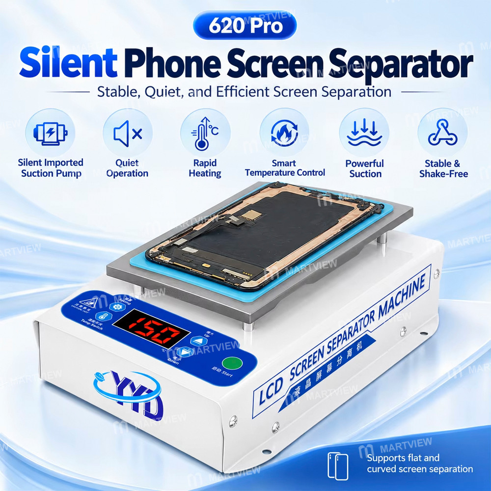 yyd yd620pro-smartphone-screen-heated-vacuum-separator-compatible-with-flat-curved-screen-3