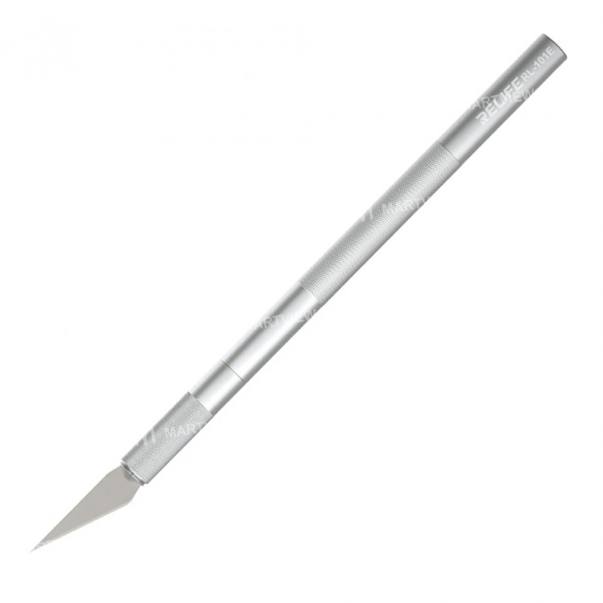 Relife RL-101E Aluminum Alloy Material 6 Blades Knife Set for Removing Glue Engraving Filming