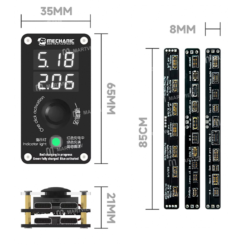 mechanic ba27-pro-battery-activation-board-for-iphone-8g-to-17pro-max-most-android-6