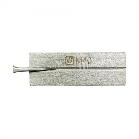 Amaoe M40 Double-sided Used Tweezers Correction Whetstone Stone Friction Tool