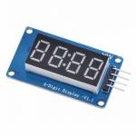 TM1637 4-digit LED Display Module for Arduino 7 Segment 0.36-inch Clock Digital Tube