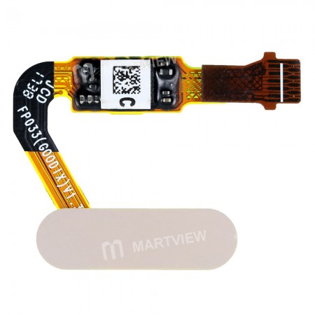 Replacement home button fingerprint flex cable for Huawei p20 pro gold