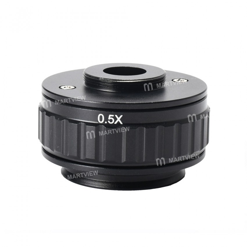 0.35X 0.5X 0.1X C-mount Focus Adjustable Camera Lens Adapter for Trinocular Stereo
