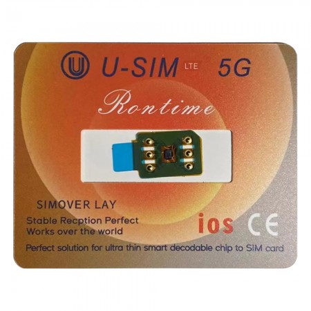 USIM Universal Unlock 5G Mode Card Sticker for iPhone 12 to 16Pro Max