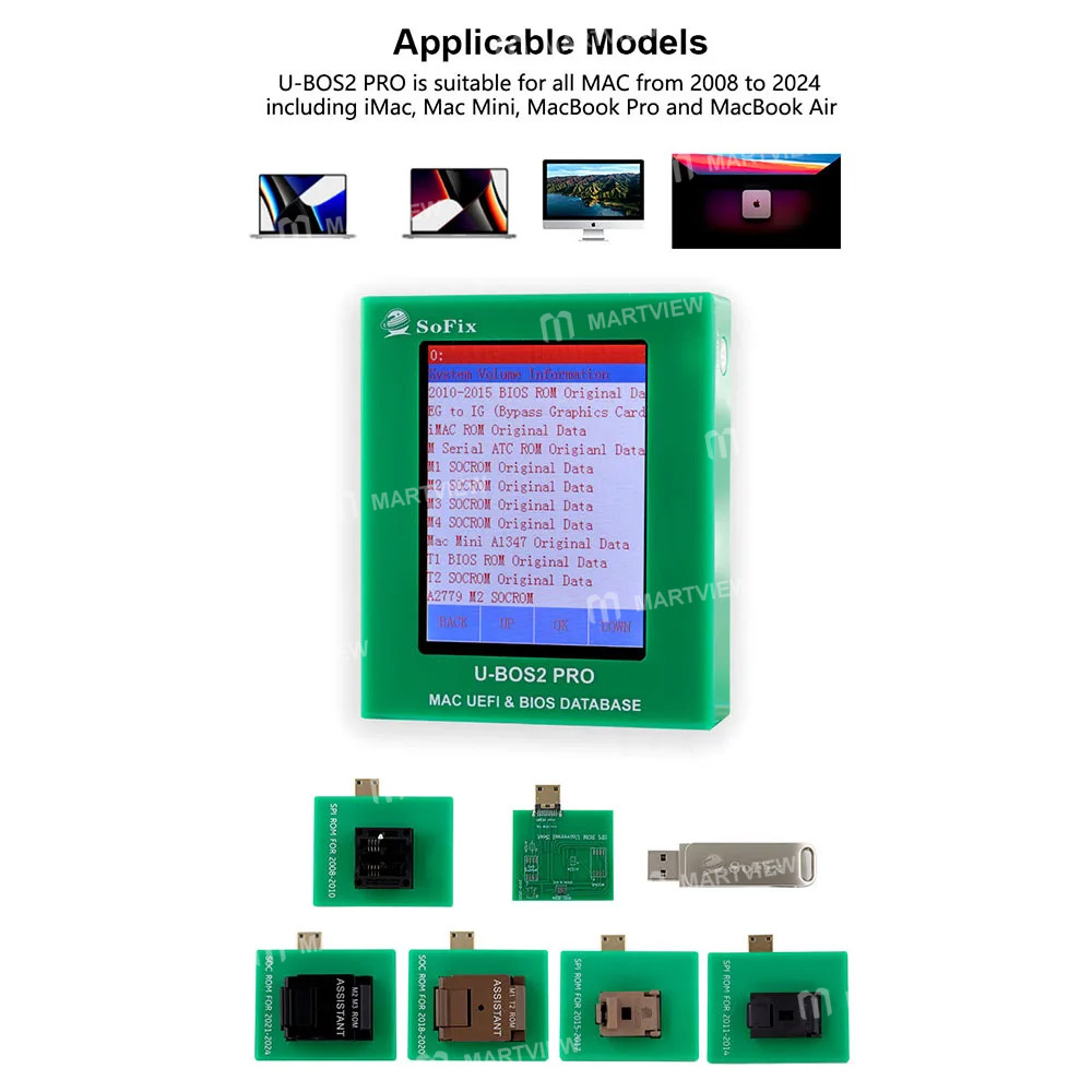 sofix u-bos2-pro-data-assistant-for-macbook-uefi-bios-database-read-write-backup-repair-11
