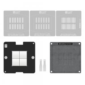 Amaoe DDR Series Video Memory Chip BGA Reballing Stencil Tin Planting Platform for DDR5 / DDR6 / DDR7