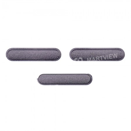 Replacement side button set for iPad Mini 5 grey