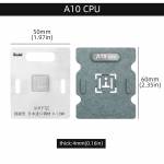Kaisi Bottom Layer BGA Reballing Stencil Planting Tin Platform for Apple A10 to A14 CPU