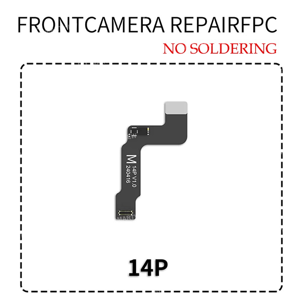 mijing zh01-front-camera-repair-fpc-solder-free-flex-cable-for-iphone-14-to-15pro-max-6