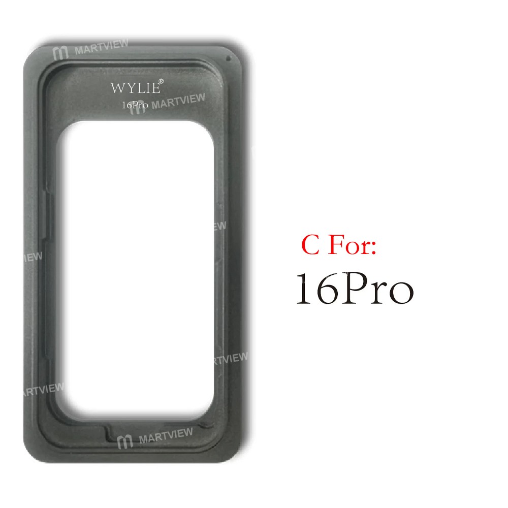wylie ip-series-magnetic-screen-positioning-mold-for-iphone-12-to-16pro-max-4