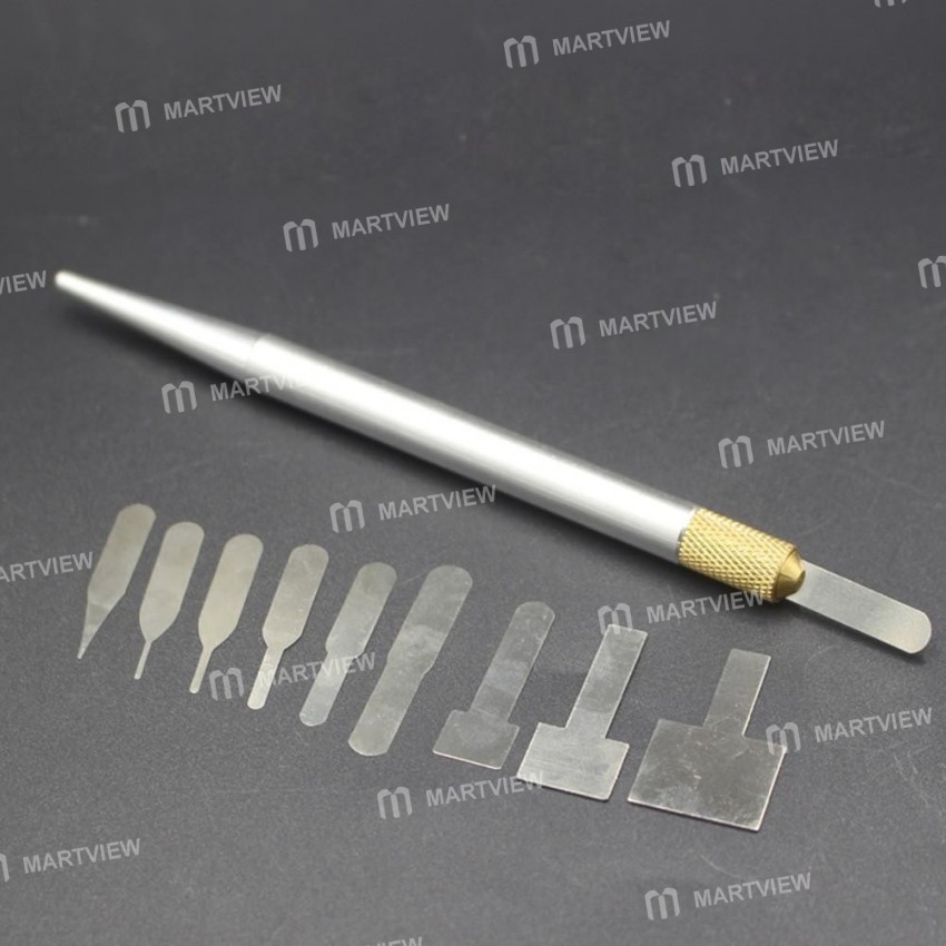 10 in 1 CPU BGA Chip Graver Tool and Disassembly Tool for iPhone Mobile Phone Motherboard A9 A8 A7 C