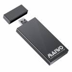 Maiwo K1642S Portable Aluminum Alloy 5Gbps USB 3.0 to mSATA SSD External Case