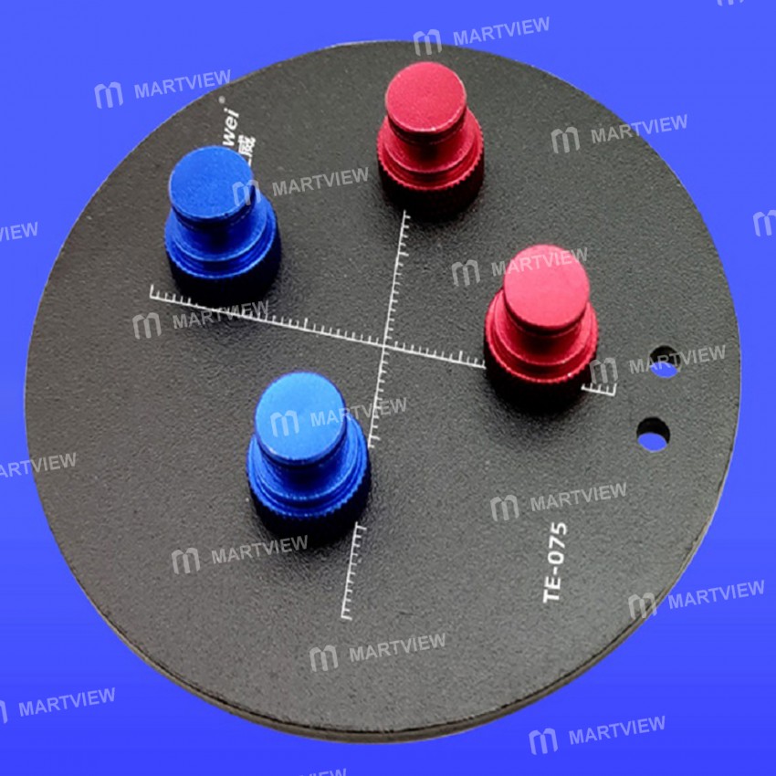 KaiLiWei TE-075 Mobile Phone Motherboard Repair Universal Magnetic Fixture for Microscope Base