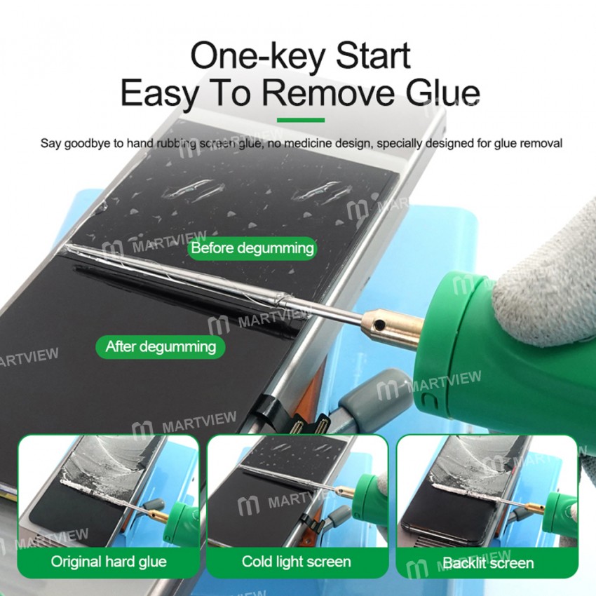 Relife RL-056C 6-Speed Adjustment Smart Screen Glue Remover for Cold Light Screen / Backlight Screen