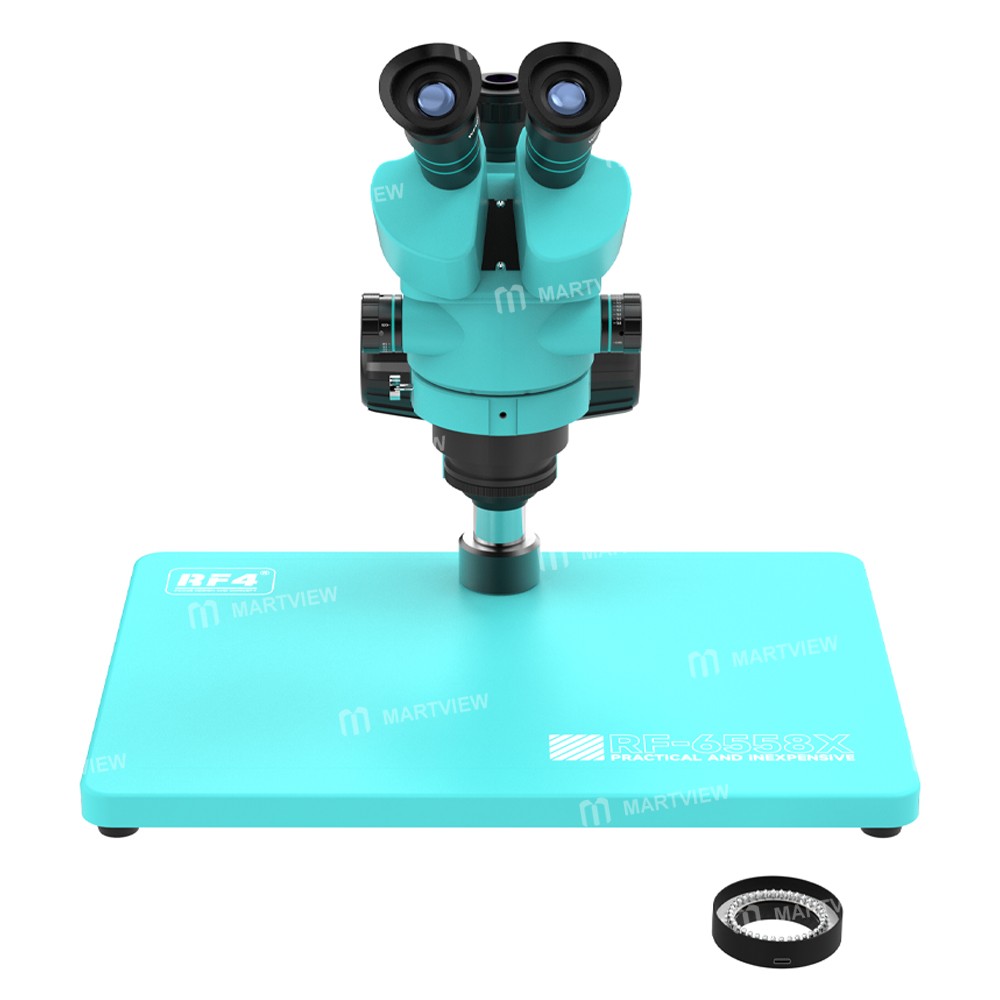 rf4 rf-6558x-65-58x-synchronous-zoom-trinocular-stereo-microscope-with-aluminum-alloy-big-base-4