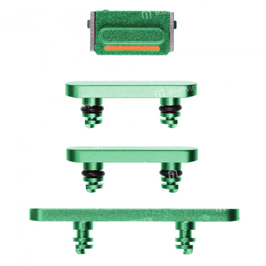 Replacement side bottom set for iPhone 12 mini green
