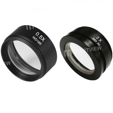 Kaisi SZM 0.5X / SZM 2.0X Auxiliary Objective Lens For Stereo Zoom Microscope