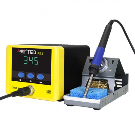 Aojiw T12D PULS Lead-free Digital Display Welding Table for PCB Motherboard Repair