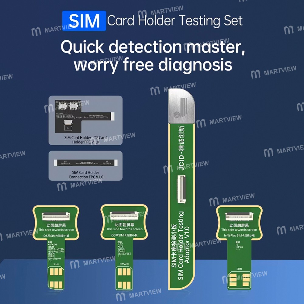 jcid sim-card-holder-testing-set-for-iphone-5-to-16pm-android-sim-tf-card-2