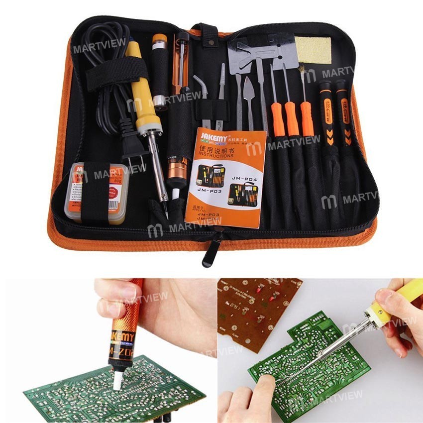 JAKEMY JM-P04 (17-In-1) Primary DIY Welding Soldering Tool Kit