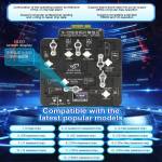 WL 13 in 1 Integrated Chip Tester For iPhone X-12 Pro Max Baseband Chip Tester