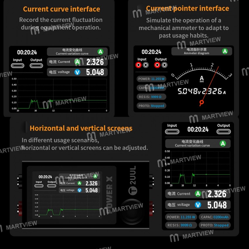 2uul power-x-high-refresh-full-color-screen-power-pcb-detector-6