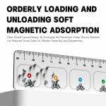 luowei lw-333-shorter-size-double-sided-magnetic-screw-storage-pad-5