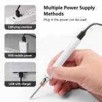 Portable Adjustable Temperature U5V8W USB Soldering Iron with Soldering Stand Holder