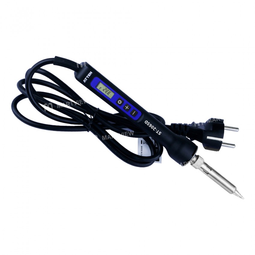 Atten ST-2065D 65W Automatic Sleep Digital Electric Soldering Iron with Digital LCD Display