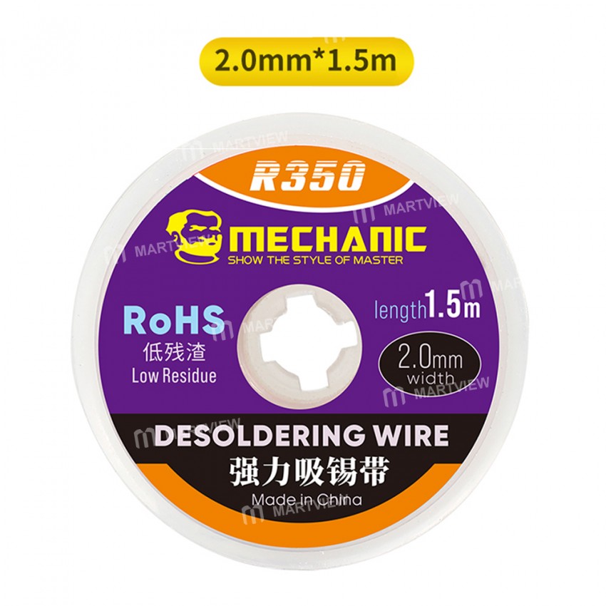 Mechanic R350 High Quality Sucking Line BGA Desoldering Solder Wire BGA Tin Absorbtion Line