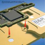 B&R IP-A06 Middle Layer Motherboard Tin Planting Platform for iPhone X / XS / XS Max / 11 / 11 Pro /