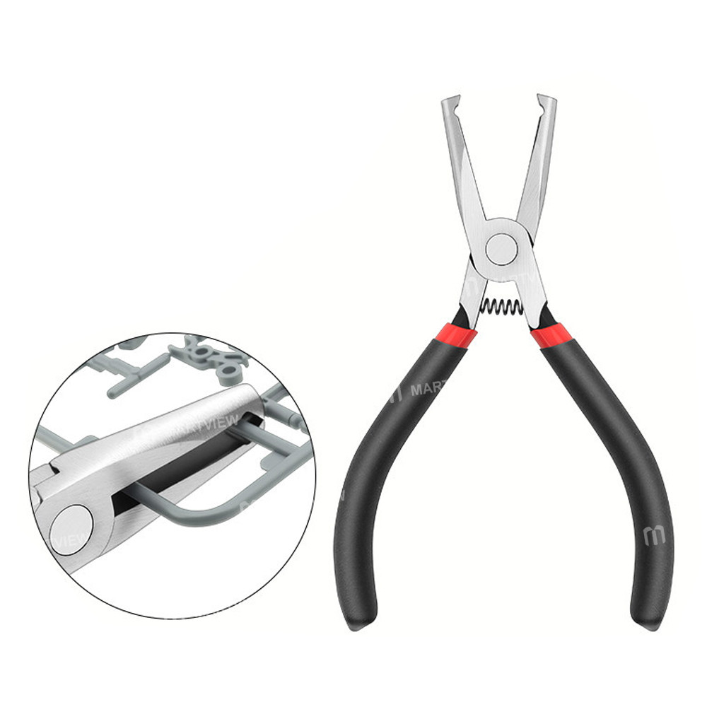 high carbon-steel-top-cut-sprue-pliers-with-spring-return-mechanism-1