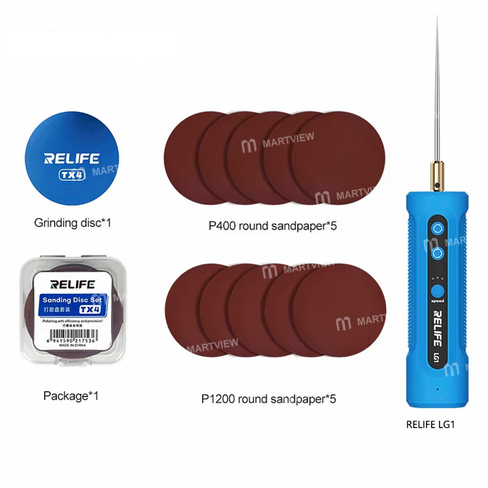 relife tx4-efficient-and-delicate-grinding-disc-kit-used-with-glue-removal-machines-10
