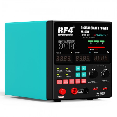 RF4 RF-3005D 30V / 5A Multifunctional High Precision Adjustable DC Stabilized Power Supply